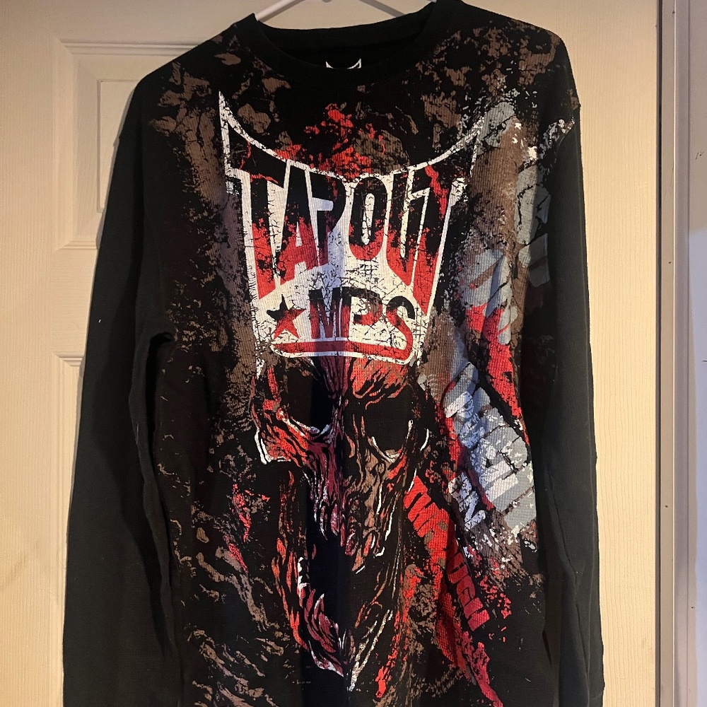 Mens Tapout Long Sleeve T-shirt